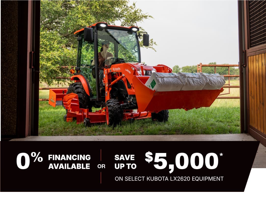 Save on Select LX Series Tractors